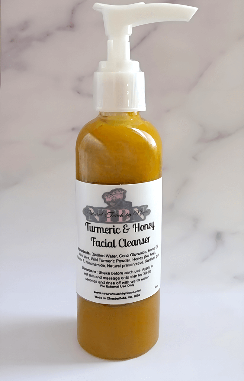 Turmeric & Honey Facial Cleanser | Natural Brightening Face Wash