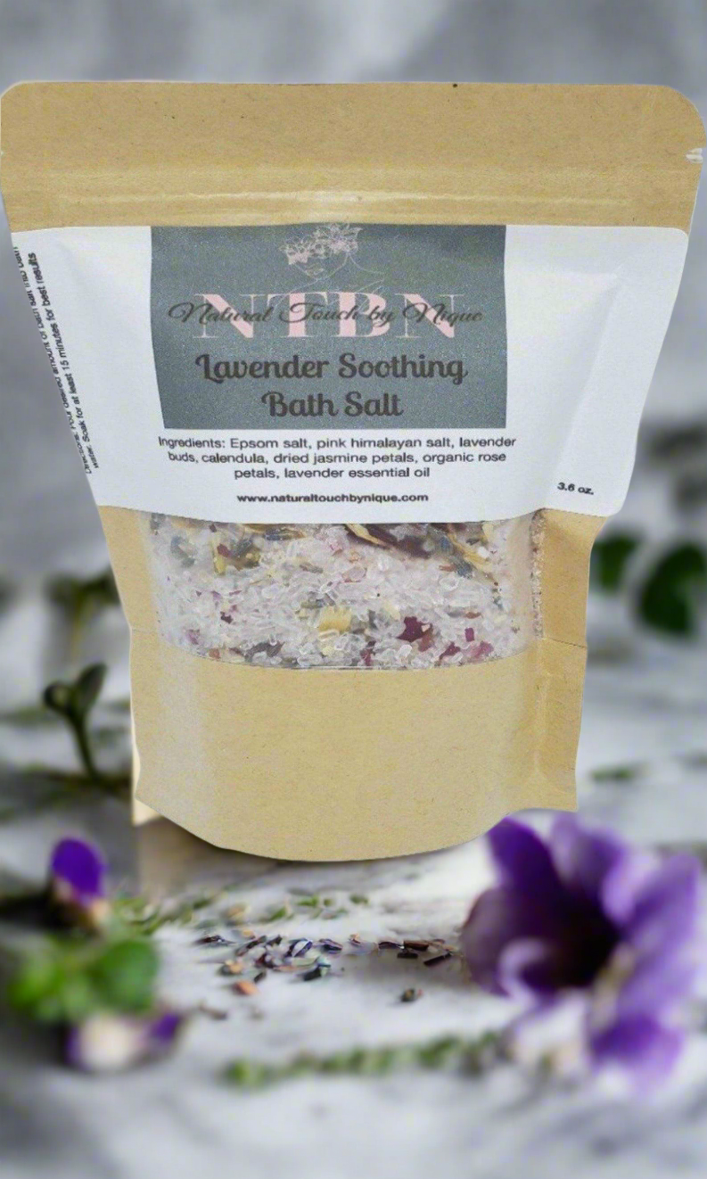 Soothing bath salt