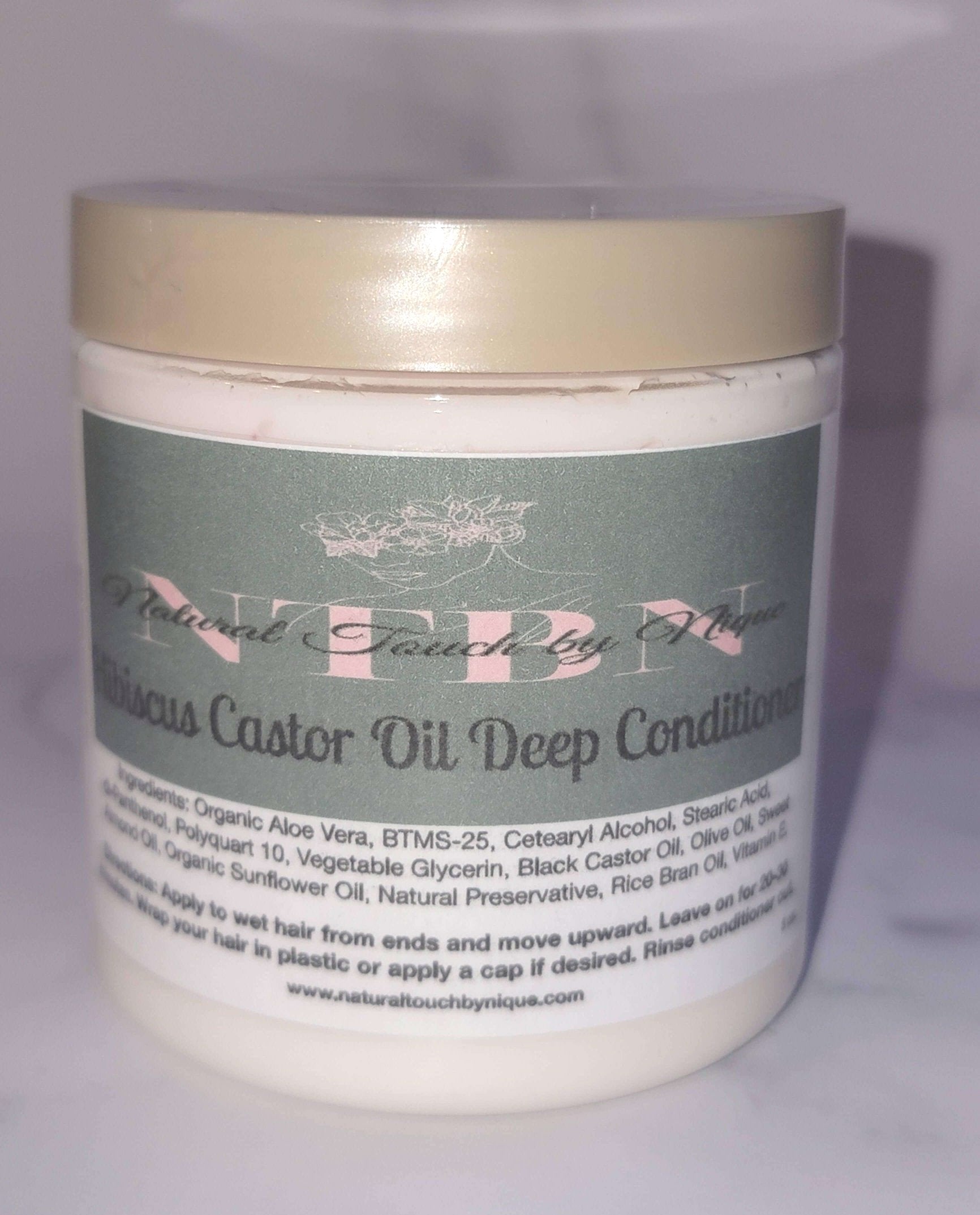 Hibiscus Castor Oil Deep Conditioner